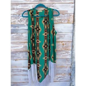 Southwestern Fringe Vest